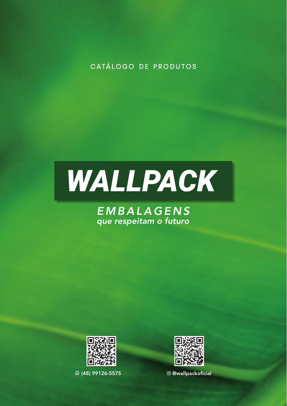 Capa do catálogo de produtos Wallpack 2026